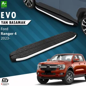 Ford Ranger P703/T9 4 Evo Aluminyum Yan Basamak 203 Cm 2023 Üzeri A+ Kalite