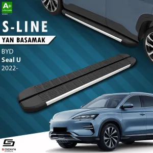 S-Dizayn BYD Seal U S-Line Aluminyum Yan Basamak 193 Cm 2022 Üzeri A+ Kalite thumb 1
