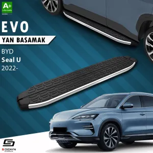 BYD Seal 2022-Günümüz (Seal) uyumlu U Evo Krom Yan Basamak 193 Cm 2022 Üzeri A+ Kalite modelleri Oto Aksesuar Shop'de. Kaliteli malzeme, hızlı kargo ve güvenli
