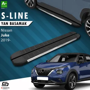 Nissan Juke 2019-Günümüz (F16) uyumlu 2 S-Line Krom Yan Basamak 173 Cm 2019 Üzeri A+ Kalite modelleri Oto Aksesuar Shop'de. Kaliteli malzeme, hızlı kargo ve
