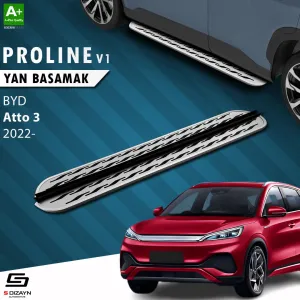 BYD Atto 3 2022-Günümüz (Atto 3) uyumlu OEM Still Pro V2 Aluminyum Yan Basamak 183 Cm 2022 Üzeri modelleri Oto Aksesuar Shop'de. Kaliteli malzeme, hızlı kargo