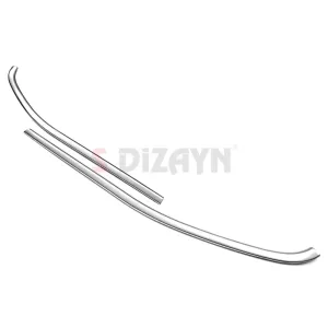 S-Dizayn Peugeot Rifter Krom Cam Çıtası 2 Prç. 2019 Üzeri A+ Kalite - Görsel 4