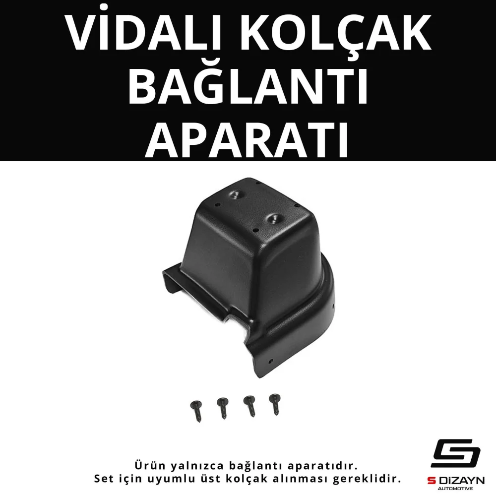 Drs Tuning Hyundai Accent Blue Vidalı Kol Dayama Kolçak Alt Adaptör 2011-2017 A+ Kalite