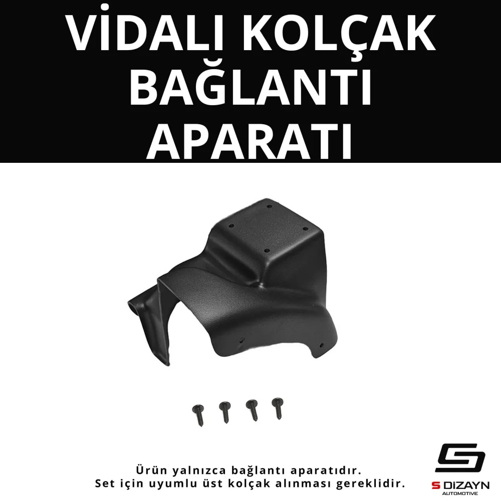 Drs Tuning Renault Fluence ABS Vidalı Kol Dayama Kolçak Alt Adaptör 2010-2016 A+Kalite
