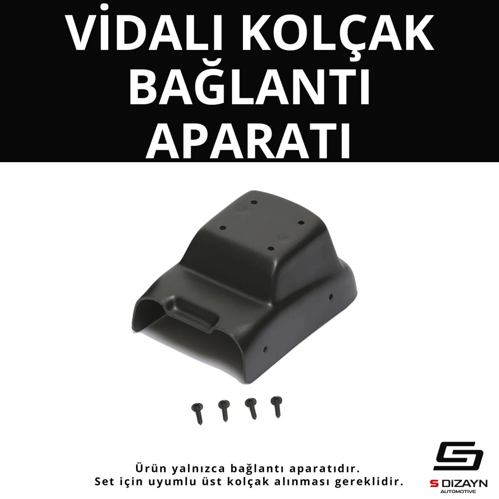 Drs Tuning Peugeot 301 ABS Vidalı Kol Dayama Kolçak Alt Adaptör 2012 Üzeri A+Kalite