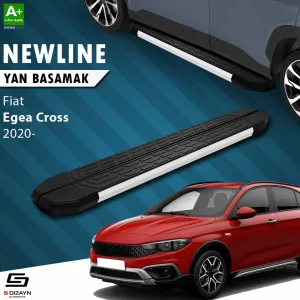 Fiat Egea Cross 2015-Günümüz uyumlu Cross NewLine Aluminyum Yan Basamak 183 Cm 2020 Üzeri A+ Kalite modelleri Oto Aksesuar Shop'de. Kaliteli malzeme, hızlı