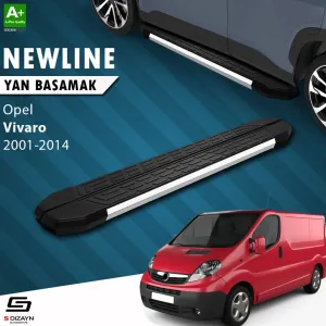 Opel Vivaro A Kısa Şase Newline Krom Yan Basamak 223 Cm 2001-2014 A+ Kalite