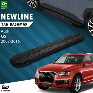 Audi Q5 2008-2017 (8R) uyumlu NewLine Siyah Yan Basamak 183 Cm 2008-2016 A+ Kalite modelleri Oto Aksesuar Shop'de. Kaliteli malzeme, hızlı kargo ve güvenli