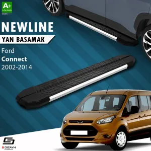 Ford Connect Uzun Şase Newline Krom Yan Basamak 203 Cm 2002-2014 A+ Kalite