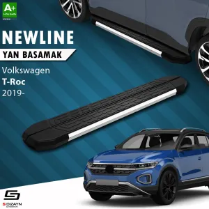 Volkswagen T-Roc Newline Krom Yan Basamak 173 Cm 2019-2025 A+ Kalite