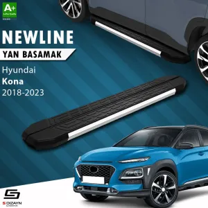 Hyundai Kona 2017-2023 (OS) uyumlu NewLine Krom Yan Basamak 173 Cm 2018-2023 A+ Kalite modelleri Oto Aksesuar Shop'de. Kaliteli malzeme, hızlı kargo ve güvenli