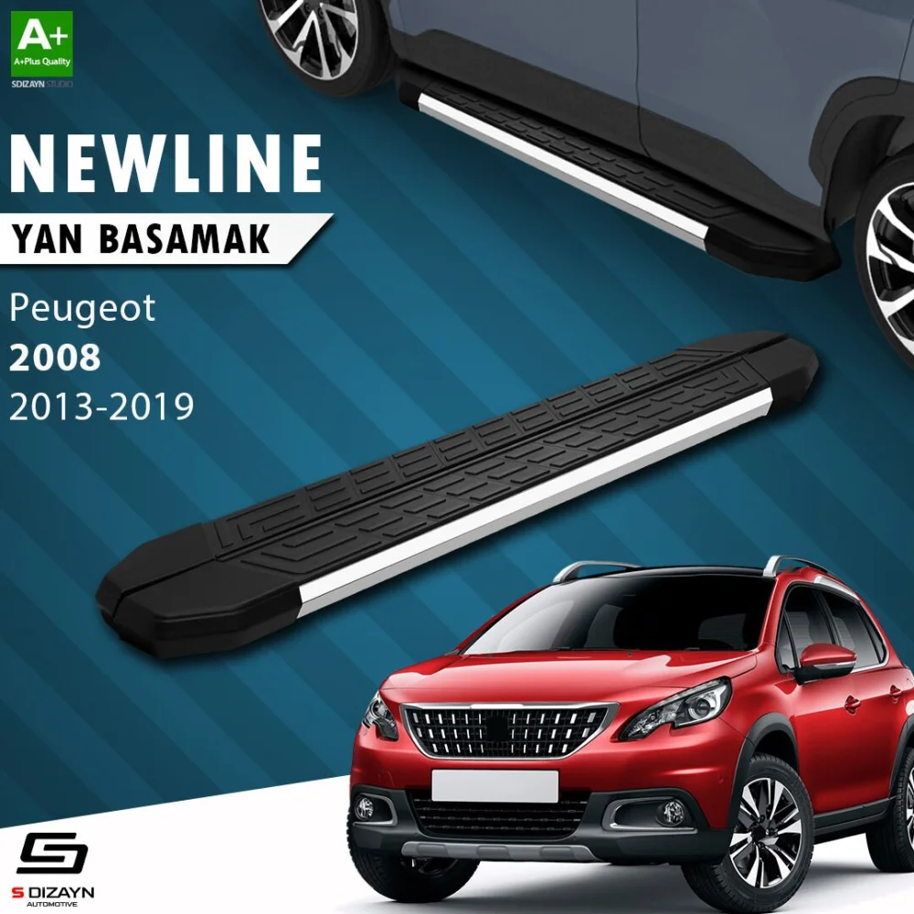 Peugeot 2008 NewLine Krom Yan Basamak 173 Cm 2013-2019 A+ Kalite