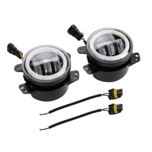 Space Offroad sis lambası 4 inç 30w angelli set / LASS323-1 - Görsel 2