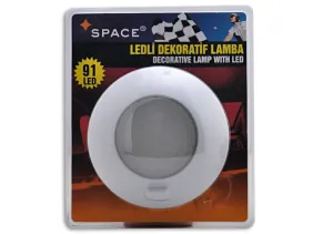 oto uzay uyumlu Space Ledli Dekoratif Tavan Lambası (91Led) Yuvarlak 24V / LAAK122-1-24 modelleri Oto Aksesuar Shop'de. Kaliteli malzeme, hızlı kargo ve