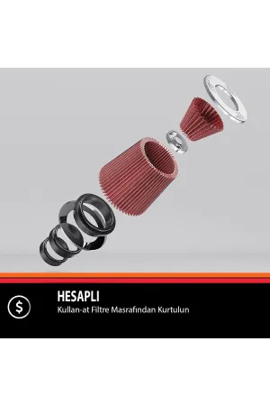 Mercedes C Serisi 2002 - 2011 Yıkanabilir Hava Filtresi Kn-e-2011 thumb 3