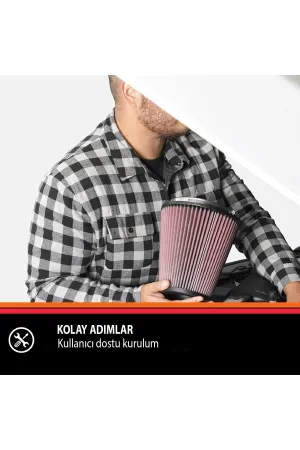 Mercedes B 2018 - 2020 Kn-33-3132 Yıkanabilir Hava Filtresi thumb 4