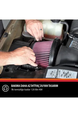 Mercedes B 2018 - 2020 Kn-33-3132 Yıkanabilir Hava Filtresi - Görsel 2