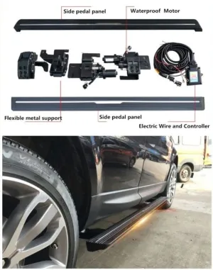 Land Rover Range Rover Sport 2013 - 2015 Uyumlu Elektrikli Yan Basamak (İthal) - Görsel 2