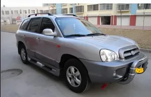 Hyundai Santa Fe 2000-2006 Uyumlu Oe Style Gri Yan Basamak (İthal) thumb 2