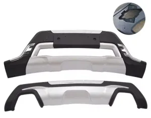 BYD S7 ile Uyumlu Ön Arka Koruma Difüzör (İthal) - Görsel 2
