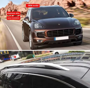 Porsche Macan 2014 ve Sonrası OEM Tavan Çıtası Silver (ithal) thumb 2