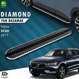 Volvo XC60 2017-Günümüz (246) uyumlu 2 Diamond Krom Krom Yan Basamak 193 Cm 2017 Üzeri modelleri Oto Aksesuar Shop'de. Kaliteli malzeme, hızlı kargo ve güvenli
