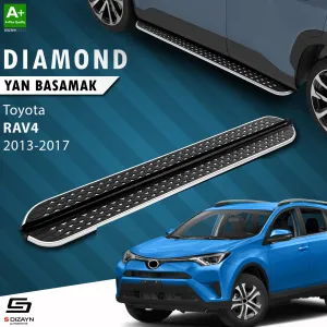 Toyota Rav4 4 Diamond Krom Yan Basamak 173 Cm 2013-2017