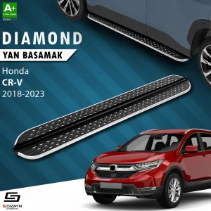 Honda CR-V 2016-2022 (RW) uyumlu 5 Diamond Krom Yan Basamak 173 Cm 2018-2023 modelleri Oto Aksesuar Shop'de. Kaliteli malzeme, hızlı kargo ve güvenli