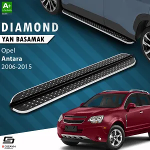 S-Dizayn Opel Antara Diamond Krom Yan Basamak 183 Cm 2006-2015 thumb 1
