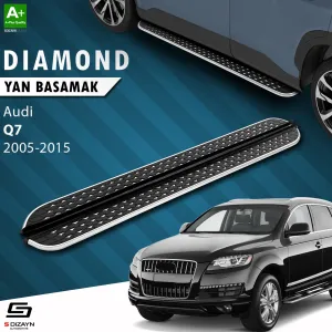 Audi Q7 2005-2015 (4L) uyumlu Diamond Krom Yan Basamak 213 Cm 2005-2015 modelleri Oto Aksesuar Shop'de. Kaliteli malzeme, hızlı kargo ve güvenli alışverişle