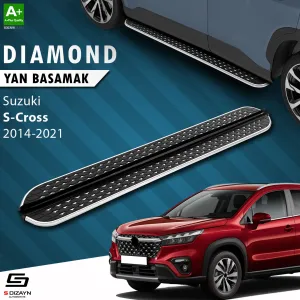 Suzuki SX4 2013-2021 uyumlu 2 S-Cross Diamond Krom Yan Basamak 173 Cm 2014-2021 modelleri Oto Aksesuar Shop'de. Kaliteli malzeme, hızlı kargo ve güvenli