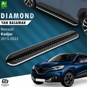 Renault Kadjar 2015-2022 (HA) uyumlu Diamond Krom Yan Basamak 173 Cm 2015-2022 modelleri Oto Aksesuar Shop'de. Kaliteli malzeme, hızlı kargo ve güvenli