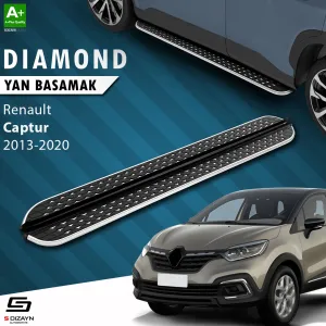 Renault Captur 2013-2019 uyumlu Diamond Krom Yan Basamak 173 Cm 2013-2020 modelleri Oto Aksesuar Shop'de. Kaliteli malzeme, hızlı kargo ve güvenli alışverişle