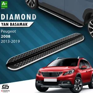 Peugeot 2008 2013-2019 (A94) uyumlu Diamond Krom Yan Basamak 173 Cm 2013-2019 modelleri Oto Aksesuar Shop'de. Kaliteli malzeme, hızlı kargo ve güvenli