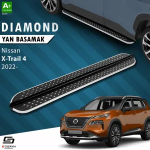 Nissan X-Trail 2021-Günümüz (T33) uyumlu T33 Diamond Krom Yan Basamak 183 Cm 2022 Üzeri modelleri Oto Aksesuar Shop'de. Kaliteli malzeme, hızlı kargo ve