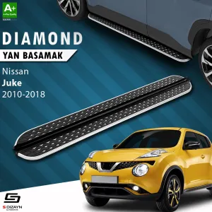 S-Dizayn Nissan Juke Diamond Krom Yan Basamak 173 Cm 2010-2018 thumb 1
