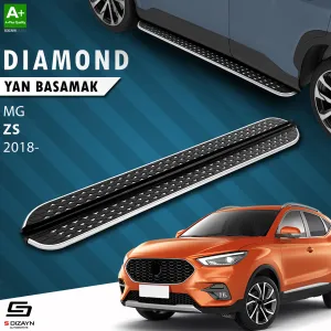 S-Dizayn MG ZS Diamond Krom Yan Basamak 173 Cm 2018 Üzeri thumb 1
