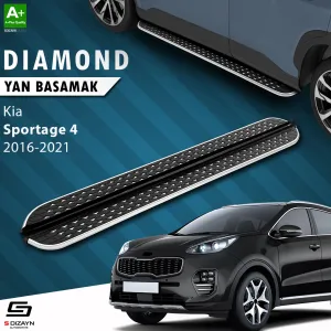 Kia Sportage 2015-2021 (QL) uyumlu 4 Diamond Krom Yan Basamak 173 Cm 2016-2021 modelleri Oto Aksesuar Shop'de. Kaliteli malzeme, hızlı kargo ve güvenli