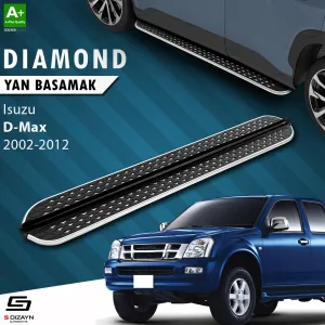 S-Dizayn Isuzu D-Max Diamond Krom Yan Basamak 203 Cm 2002-2012 thumb 1