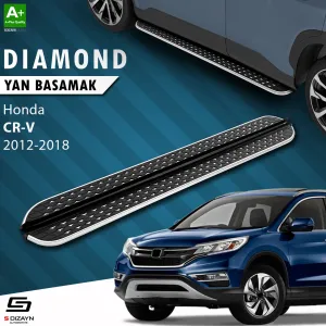 Honda CR-V 2011-2016 (RM) uyumlu 4 Diamond Krom Yan Basamak 173 Cm 2012-2018 modelleri Oto Aksesuar Shop'de. Kaliteli malzeme, hızlı kargo ve güvenli