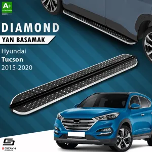 Hyundai Tucson 2015-2020 (TL) uyumlu 3 Diamond Krom Yan Basamak 173 Cm 2015-2020 modelleri Oto Aksesuar Shop'de. Kaliteli malzeme, hızlı kargo ve güvenli