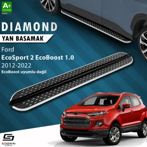S-Dizayn Ford EcoSport 2 Diamond Krom Yan Basamak 173 Cm 2012-2022 thumb 1