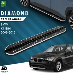 BMW X1 2009-2015 (E84) uyumlu E84 Diamond Krom Yan Basamak 183 Cm 2009-2015 modelleri Oto Aksesuar Shop'de. Kaliteli malzeme, hızlı kargo ve güvenli