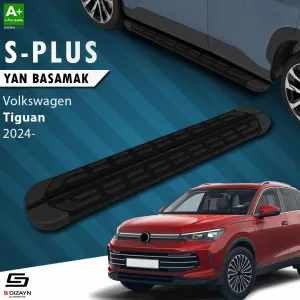 Volkswagen Tiguan 3 S-Plus Siyah Yan Basamak 183 Cm Etekli 2024 Üzeri