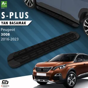 Peugeot 3008 2016-Günümüz (P84) uyumlu 2 S-Plus Siyah Yan Basamak 183 Cm 2016-2023 modelleri Oto Aksesuar Shop'de. Kaliteli malzeme, hızlı kargo ve güvenli