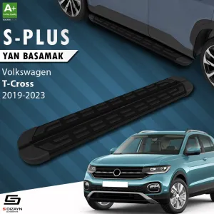 Volkswagen T-Cross S-Plus Siyah Yan Basamak 173 Cm Etekli 2019-2023