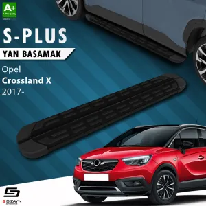 S-Dizayn Opel Crossland X S-Plus Siyah Yan Basamak 173 Cm 2017 Üzeri thumb 1