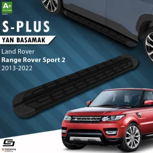 S-Dizayn Land Rover Range Rover Sport 2 S-Plus Siyah Yan Basamak 193 Cm 2013-2022 thumb 1