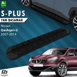 Nissan Qashqai 2006-2013 (J10) uyumlu +2 S-Plus Siyah Yan Basamak 173 Cm 2007-2014 modelleri Oto Aksesuar Shop'de. Kaliteli malzeme, hızlı kargo ve güvenli
