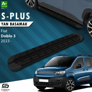 S-Dizayn Fiat Doblo 3 S-Plus Siyah Yan Basamak 203 Cm 2023 Üzeri thumb 1